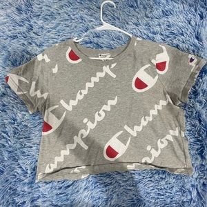 Grey Champion Crop Top